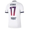 Fotbalový Dres Paris Saint-Germain Vitinha 17 Venkovní Dresy 2026-27