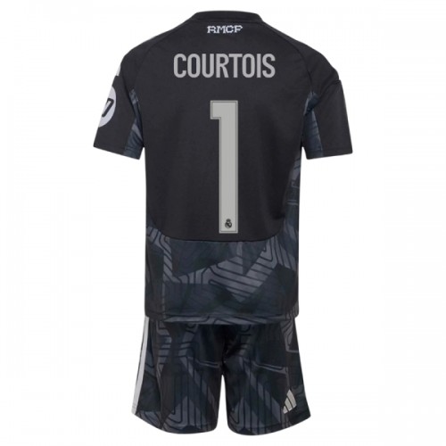 Dětský Fotbalový Dres Real Madrid Courtois 1 Domácí Dresy Brankářské 2026-27 Dětský Fotbalový Dres Real Madrid Courtois 1 Domácí Dresy Brankářské 2026-27