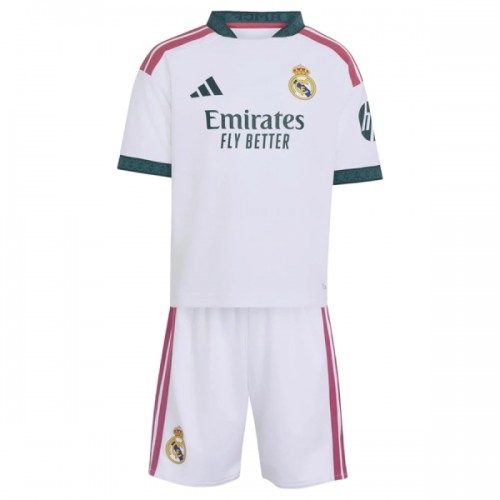 Dětský Fotbalový Dres Real Madrid Domácí Dresy 2026-27 Dětský Fotbalový Dres Real Madrid Domácí Dresy 2026-27