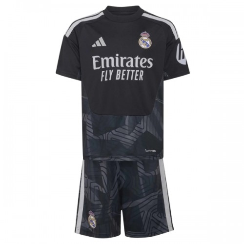 Dětský Fotbalový Dres Real Madrid Domácí Dresy Brankářské 2026-27 Dětský Fotbalový Dres Real Madrid Domácí Dresy Brankářské 2026-27