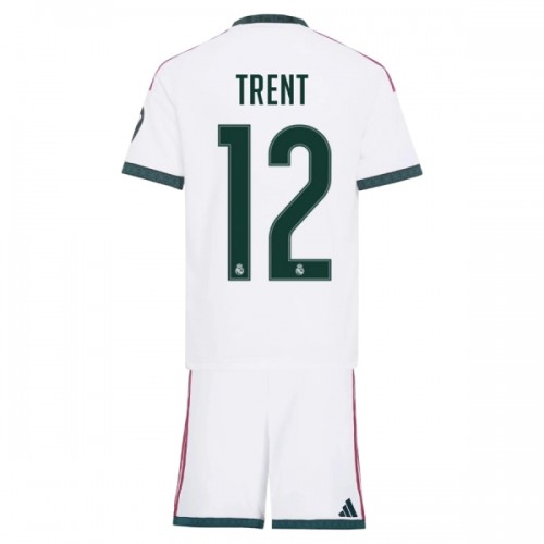 Dětský Fotbalový Dres Real Madrid Trent Alexander-Arnold 12 Domácí Dresy 2026-27 Dětský Fotbalový Dres Real Madrid Trent Alexander-Arnold 12 Domácí Dresy 2026-27