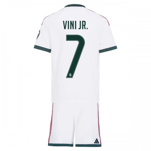 Dětský Fotbalový Dres Real Madrid Vini JR 7 Domácí Dresy 2026-27 Dětský Fotbalový Dres Real Madrid Vini JR 7 Domácí Dresy 2026-27