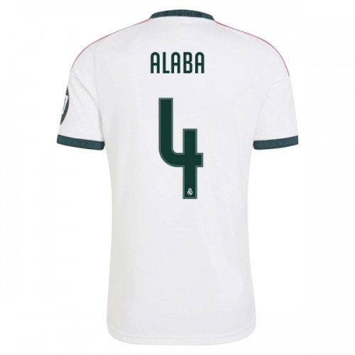 Fotbalový Dres Real Madrid Alaba 4 Domácí Dresy 2026-27 Fotbalový Dres Real Madrid Alaba 4 Domácí Dresy 2026-27