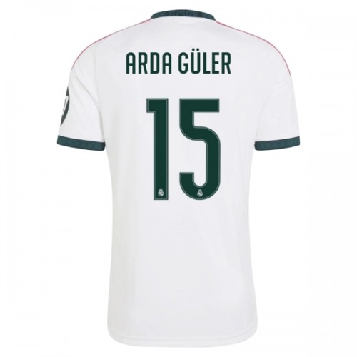 Fotbalový Dres Real Madrid Arda Guler 15 Domácí Dresy 2026-27 Fotbalový Dres Real Madrid Arda Guler 15 Domácí Dresy 2026-27
