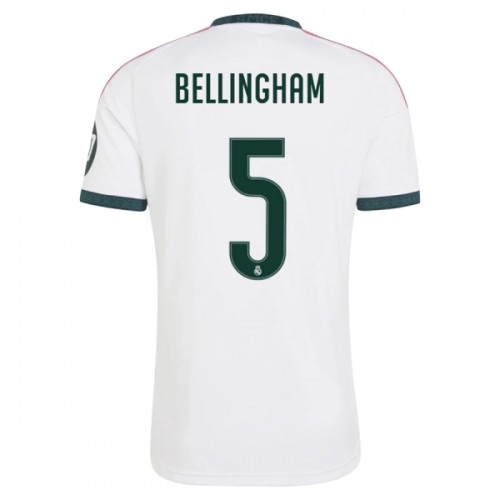 Fotbalový Dres Real Madrid Bellingham 5 Domácí Dresy 2026-27 Fotbalový Dres Real Madrid Bellingham 5 Domácí Dresy 2026-27