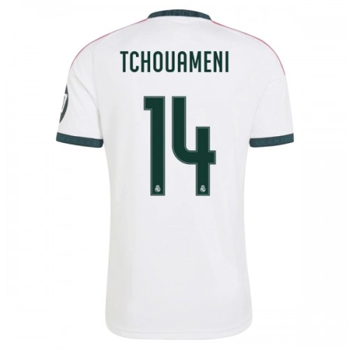Fotbalový Dres Real Madrid Tchouameni 14 Domácí Dresy 2026-27 Fotbalový Dres Real Madrid Tchouameni 14 Domácí Dresy 2026-27