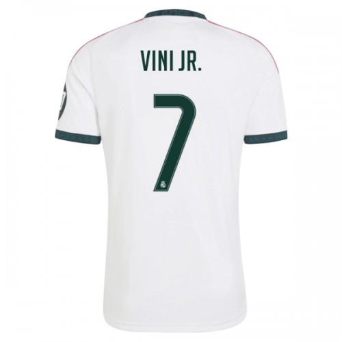 Fotbalový Dres Real Madrid Vini JR 7 Domácí Dresy 2026-27 Fotbalový Dres Real Madrid Vini JR 7 Domácí Dresy 2026-27