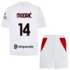 Dětský Fotbalový Dres AC Milán Modrić 14 Venkovní Dresy 2026-27 Dětský Fotbalový Dres AC Milán Modrić 14 Venkovní Dresy 2026-27