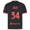 Fotbalový Dres AC Milán Gila 34 Alternativní Dresy 2026-27 Fotbalový Dres AC Milán Gila 34 Alternativní Dresy 2026-27