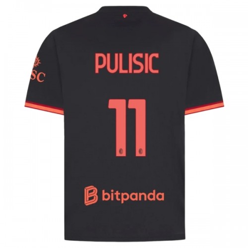 Fotbalový Dres AC Milán Pulisic 11 Alternativní Dresy 2026-27 Fotbalový Dres AC Milán Pulisic 11 Alternativní Dresy 2026-27