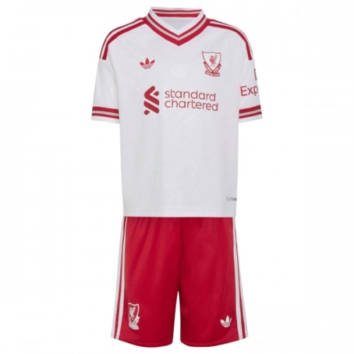 Dětský Fotbalový Dres Liverpool Venkovní Dresy 2026-27 Dětský Fotbalový Dres Liverpool Venkovní Dresy 2026-27