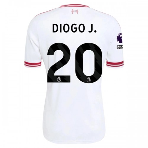 Fotbalový Dres Liverpool Diogo J. 20 Venkovní Dresy 2026-27 Fotbalový Dres Liverpool Diogo J. 20 Venkovní Dresy 2026-27