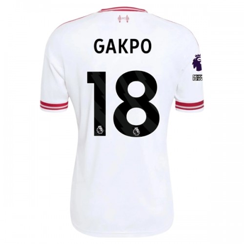 Fotbalový Dres Liverpool Gakpo 18 Venkovní Dresy 2026-27 Fotbalový Dres Liverpool Gakpo 18 Venkovní Dresy 2026-27