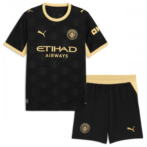 Dětský Fotbalový Dres Manchester City Venkovní Dresy 2026-27 Dětský Fotbalový Dres Manchester City Venkovní Dresy 2026-27