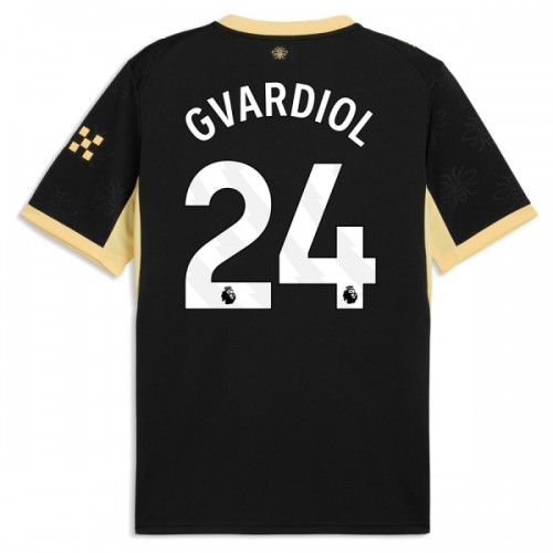 Fotbalový Dres Manchester City Gvardiol 24 Venkovní Dresy 2026-27 Fotbalový Dres Manchester City Gvardiol 24 Venkovní Dresy 2026-27