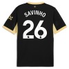 Fotbalový Dres Manchester City Savinho 26 Venkovní Dresy 2026-27 Fotbalový Dres Manchester City Savinho 26 Venkovní Dresy 2026-27