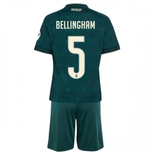 Dětský Fotbalový Dres Real Madrid Bellingham 5 Venkovní Dresy 2026-27 Dětský Fotbalový Dres Real Madrid Bellingham 5 Venkovní Dresy 2026-27