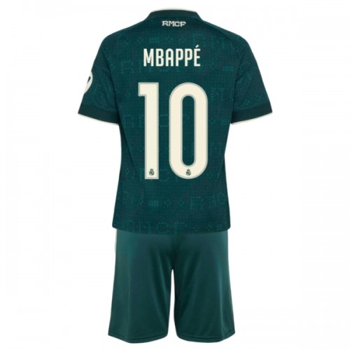 Dětský Fotbalový Dres Real Madrid Mbappé 10 Venkovní Dresy 2026-27 Dětský Fotbalový Dres Real Madrid Mbappé 10 Venkovní Dresy 2026-27