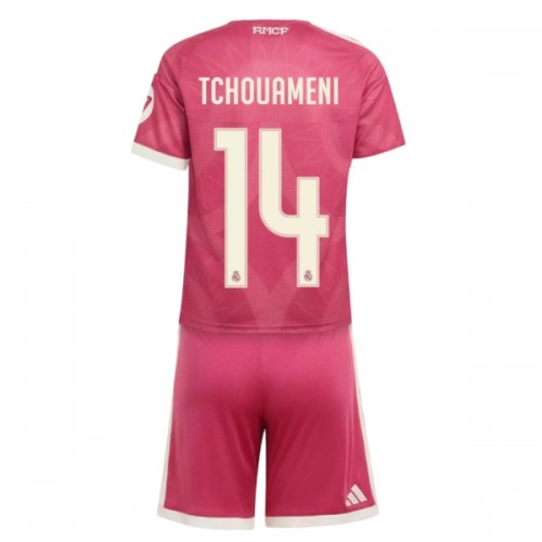 Dětský Fotbalový Dres Real Madrid Tchouameni 14 Alternativní Dresy 2026-27 Dětský Fotbalový Dres Real Madrid Tchouameni 14 Alternativní Dresy 2026-27