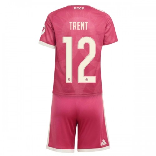 Dětský Fotbalový Dres Real Madrid Trent Alexander-Arnold 12 Alternativní Dresy 2026-27 Dětský Fotbalový Dres Real Madrid Trent Alexander-Arnold 12 Alternativní Dresy 2026-27