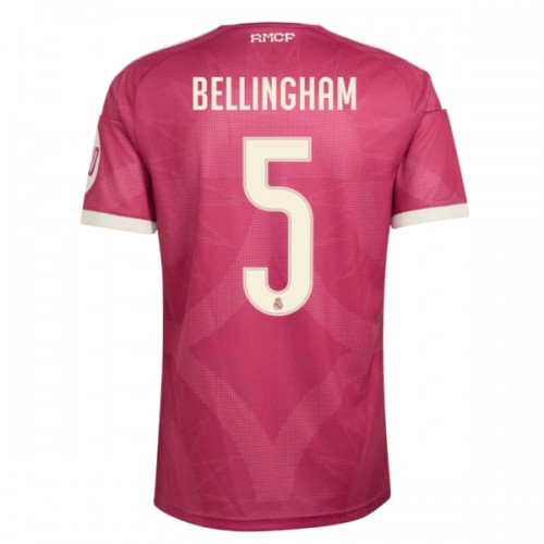 Fotbalový Dres Real Madrid Bellingham 5 Alternativní Dresy 2026-27 Fotbalový Dres Real Madrid Bellingham 5 Alternativní Dresy 2026-27