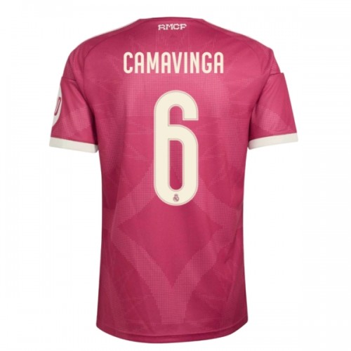 Fotbalový Dres Real Madrid Camavinga 6 Alternativní Dresy 2026-27 Fotbalový Dres Real Madrid Camavinga 6 Alternativní Dresy 2026-27