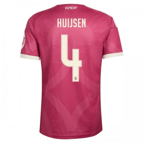 Fotbalový Dres Real Madrid Huijsen 4 Alternativní Dresy 2026-27 Fotbalový Dres Real Madrid Huijsen 4 Alternativní Dresy 2026-27