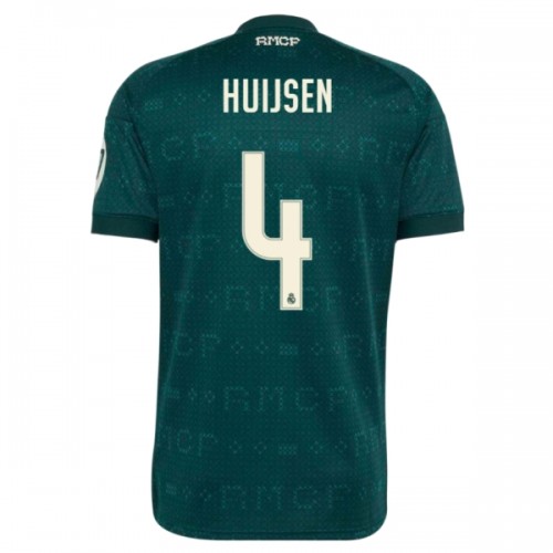 Fotbalový Dres Real Madrid Huijsen 4 Venkovní Dresy 2026-27 Fotbalový Dres Real Madrid Huijsen 4 Venkovní Dresy 2026-27