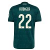 Fotbalový Dres Real Madrid Rudiger 22 Venkovní Dresy 2026-27 Fotbalový Dres Real Madrid Rudiger 22 Venkovní Dresy 2026-27