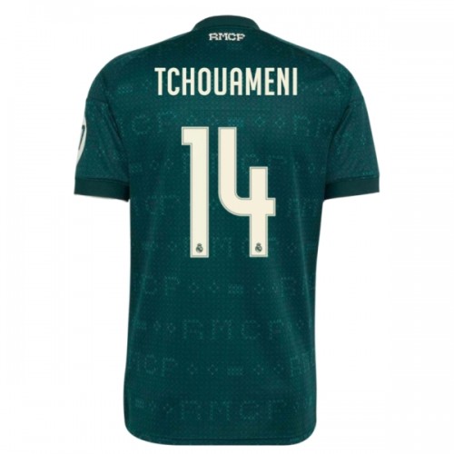 Fotbalový Dres Real Madrid Tchouameni 14 Venkovní Dresy 2026-27 Fotbalový Dres Real Madrid Tchouameni 14 Venkovní Dresy 2026-27