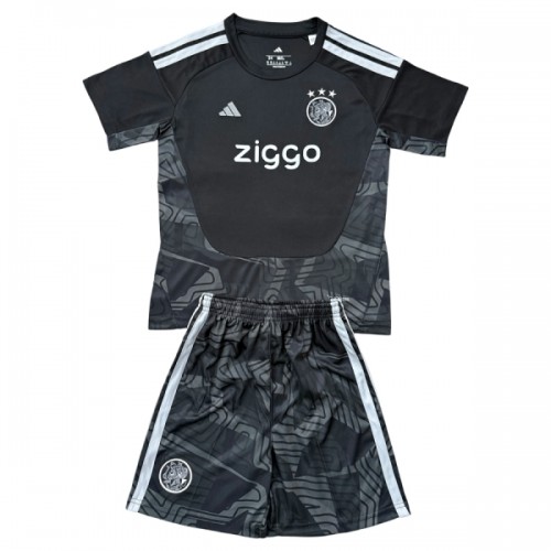 Dětský Fotbalový Dres Ajax Amsterdam Brankářské 2026-27 Černá Dětský Fotbalový Dres Ajax Amsterdam Brankářské 2026-27 Černá