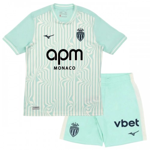 Dětský Fotbalový Dres AS Monaco Alternativní Dresy 2026-27 Dětský Fotbalový Dres AS Monaco Alternativní Dresy 2026-27