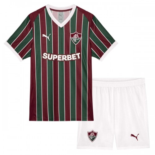 Dětský Fotbalový Dres Fluminense FC Domácí Dresy 2026-27 Dětský Fotbalový Dres Fluminense FC Domácí Dresy 2026-27