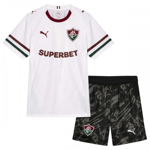 Dětský Fotbalový Dres Fluminense FC Venkovní Dresy 2026-27 Dětský Fotbalový Dres Fluminense FC Venkovní Dresy 2026-27