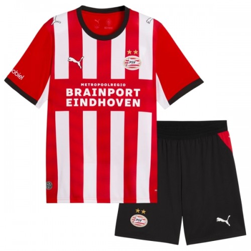Dětský Fotbalový Dres PSV Eindhoven Domácí Dresy 2026-27 Dětský Fotbalový Dres PSV Eindhoven Domácí Dresy 2026-27