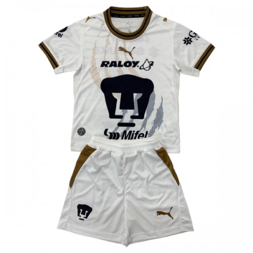 Dětský Fotbalový Dres Pumas UNAM Venkovní Dresy 2026-27 Dětský Fotbalový Dres Pumas UNAM Venkovní Dresy 2026-27