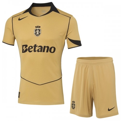 Dětský Fotbalový Dres Sporting CP Venkovní Dresy 2026-27 Dětský Fotbalový Dres Sporting CP Venkovní Dresy 2026-27