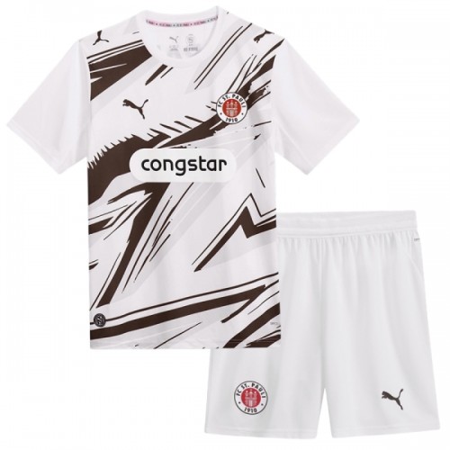 Dětský Fotbalový Dres St Pauli Venkovní Dresy 2026-27 Dětský Fotbalový Dres St Pauli Venkovní Dresy 2026-27