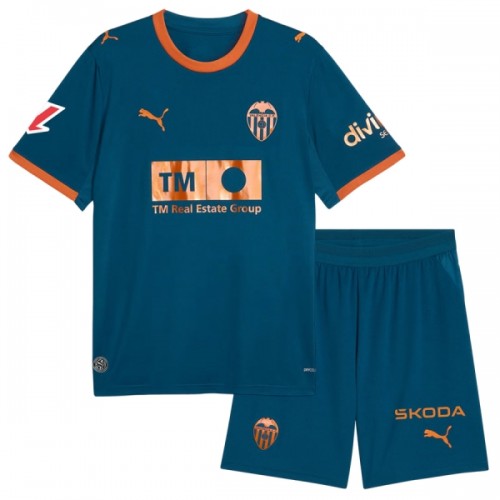 Dětský Fotbalový Dres Valencia CF Venkovní Dresy 2026-27 Dětský Fotbalový Dres Valencia CF Venkovní Dresy 2026-27