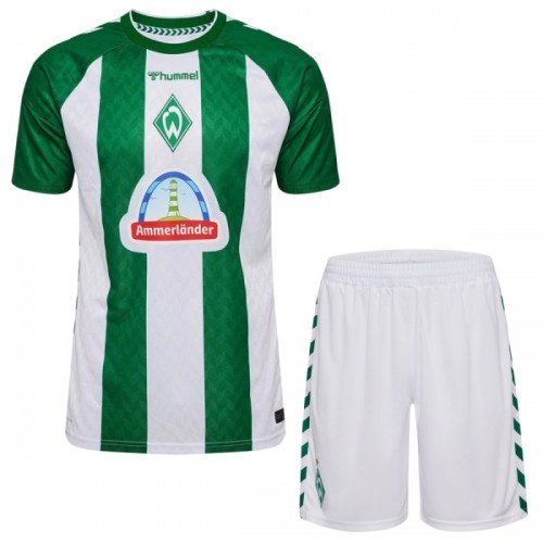 Dětský Fotbalový Dres Werder Brémy Domácí Dresy 2026-27 Dětský Fotbalový Dres Werder Brémy Domácí Dresy 2026-27