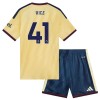 Dětský Fotbalový Dres Arsenal Rice 41 Alternativní Dresy 2026-27 Dětský Fotbalový Dres Arsenal Rice 41 Alternativní Dresy 2026-27