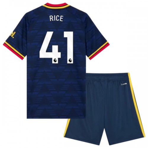 Dětský Fotbalový Dres Arsenal Rice 41 Venkovní Dresy 2026-27 Dětský Fotbalový Dres Arsenal Rice 41 Venkovní Dresy 2026-27
