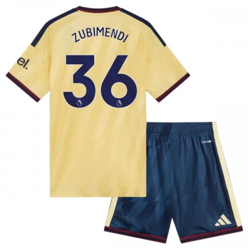 Dětský Fotbalový Dres Arsenal Zubimendi 36 Alternativní Dresy 2026-27 Dětský Fotbalový Dres Arsenal Zubimendi 36 Alternativní Dresy 2026-27