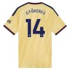 Fotbalový Dres Arsenal Gyokeres 14 Alternativní Dresy 2026-27 Fotbalový Dres Arsenal Gyokeres 14 Alternativní Dresy 2026-27