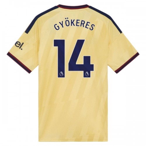 Fotbalový Dres Arsenal Gyokeres 14 Alternativní Dresy 2026-27 Fotbalový Dres Arsenal Gyokeres 14 Alternativní Dresy 2026-27