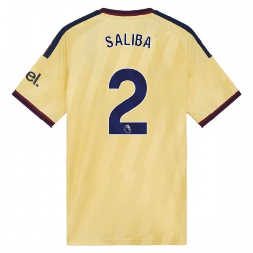 Fotbalový Dres Arsenal Saliba 2 Alternativní Dresy 2026-27 Fotbalový Dres Arsenal Saliba 2 Alternativní Dresy 2026-27