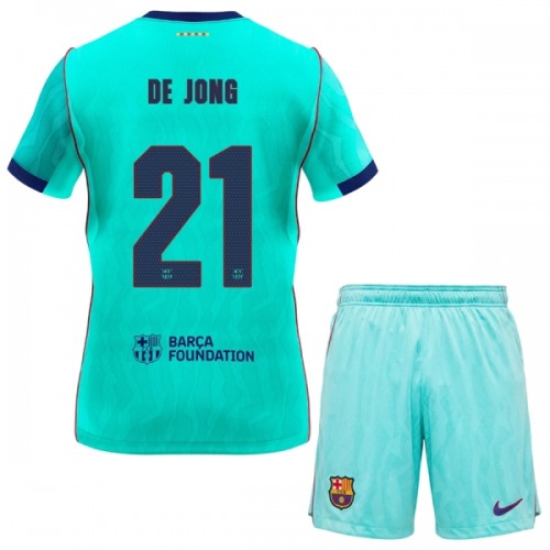 Dětský Fotbalový Dres FC Barcelona F. De Jong 21 Alternativní Dresy 2026-27 Dětský Fotbalový Dres FC Barcelona F. De Jong 21 Alternativní Dresy 2026-27