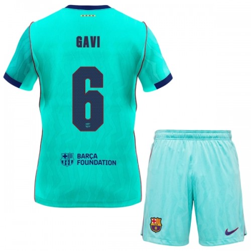 Dětský Fotbalový Dres FC Barcelona Gavi 6 Alternativní Dresy 2026-27 Dětský Fotbalový Dres FC Barcelona Gavi 6 Alternativní Dresy 2026-27