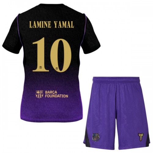Dětský Fotbalový Dres FC Barcelona Lamine Yamal 10 Venkovní Dresy 2026-27 Dětský Fotbalový Dres FC Barcelona Lamine Yamal 10 Venkovní Dresy 2026-27