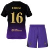 Dětský Fotbalový Dres FC Barcelona Rodrigo 16 Venkovní Dresy 2026-27